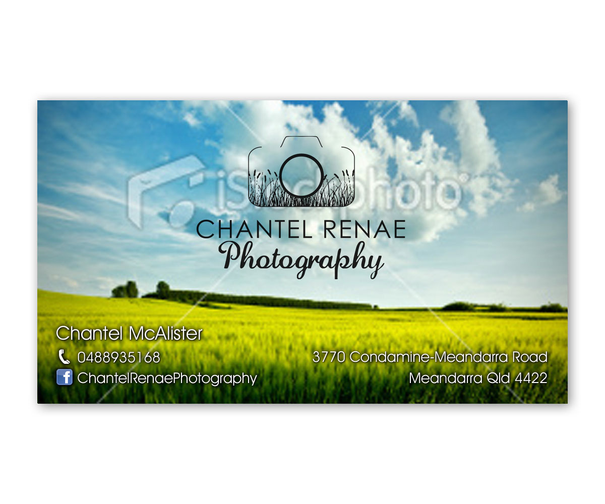 Business Card Design by EricR for Chantel Renae Photographg | Design #2240899