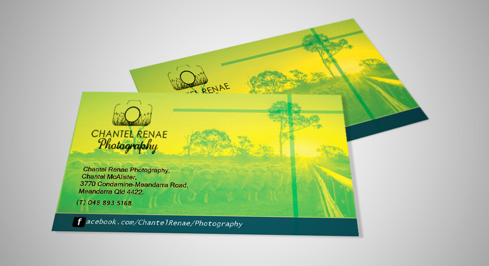 Business Card Design by HK Creatives for Chantel Renae Photographg | Design #2256262