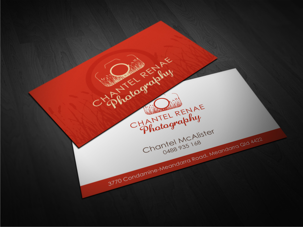 Business Card Design by Atvento Graphics for Chantel Renae Photographg | Design #2233705