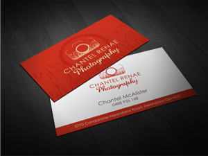 Business Card Design by Atvento Graphics for Chantel Renae Photographg | Design: #2233705