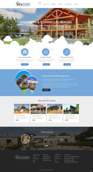 Web Design by pb for this project | Design: #10698751