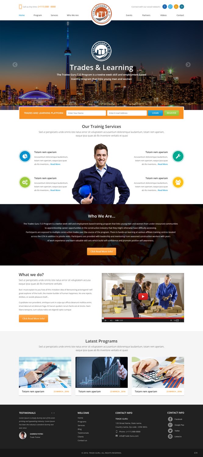 Web Design by pb for this project | Design #10698817