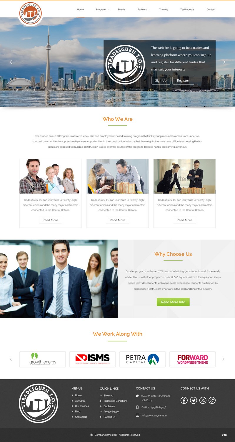 Web Design by pb for this project | Design #10710717