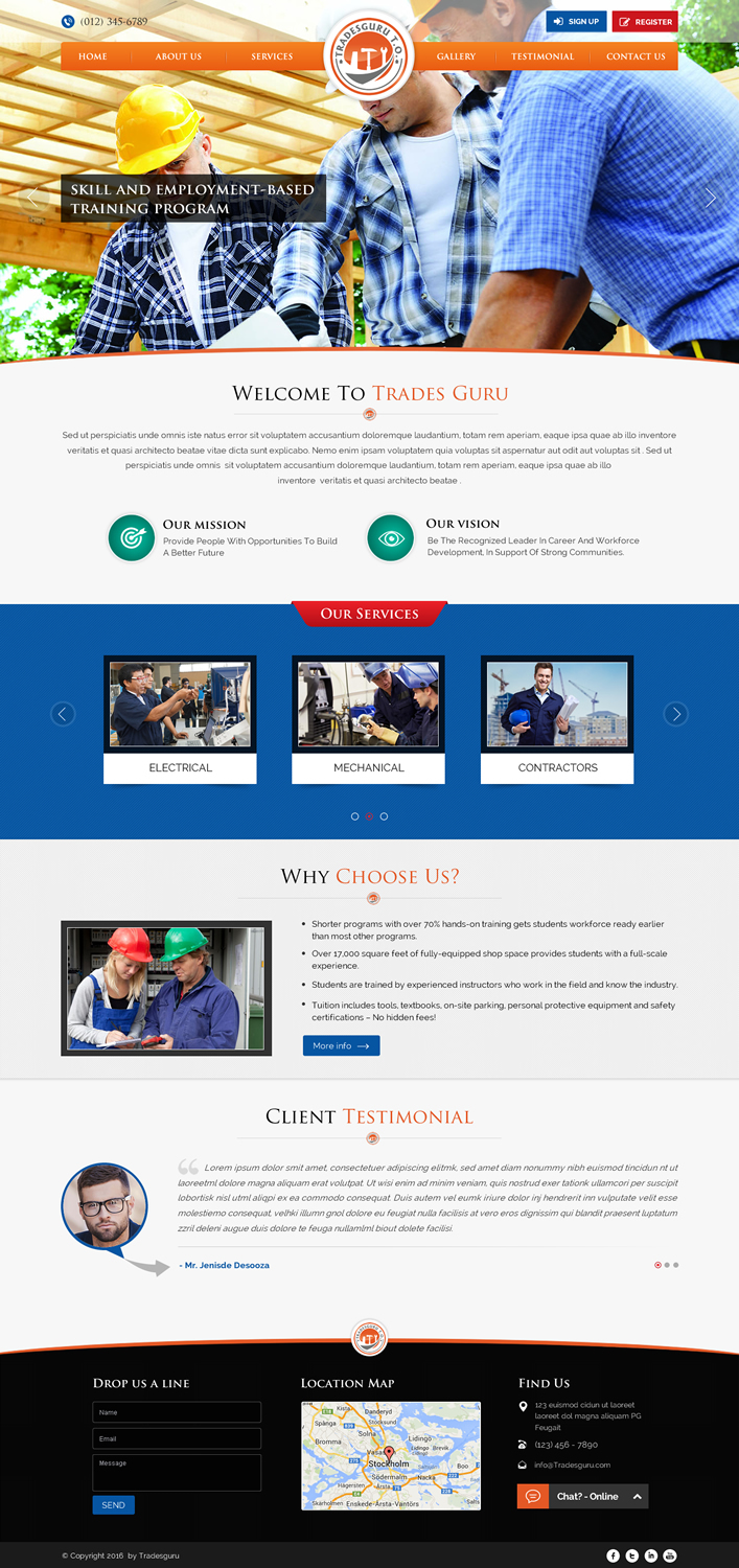 Web-Design von Sbss für dieses Projekt | Design #10698921