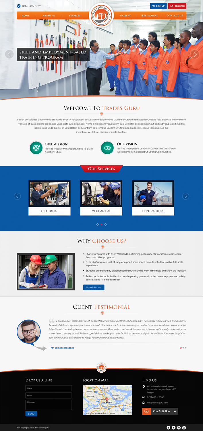 Web-Design von Sbss für dieses Projekt | Design #10698923