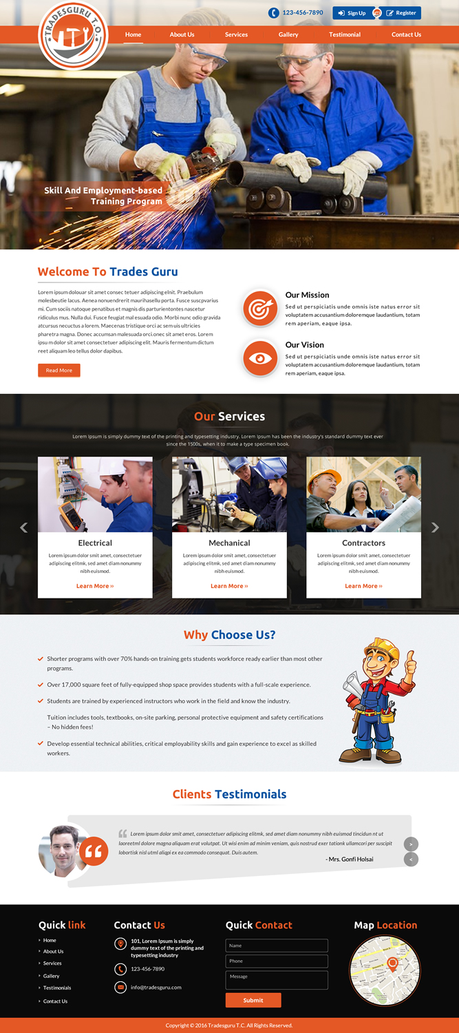 Web Design by Sbss for this project | Design #10707153
