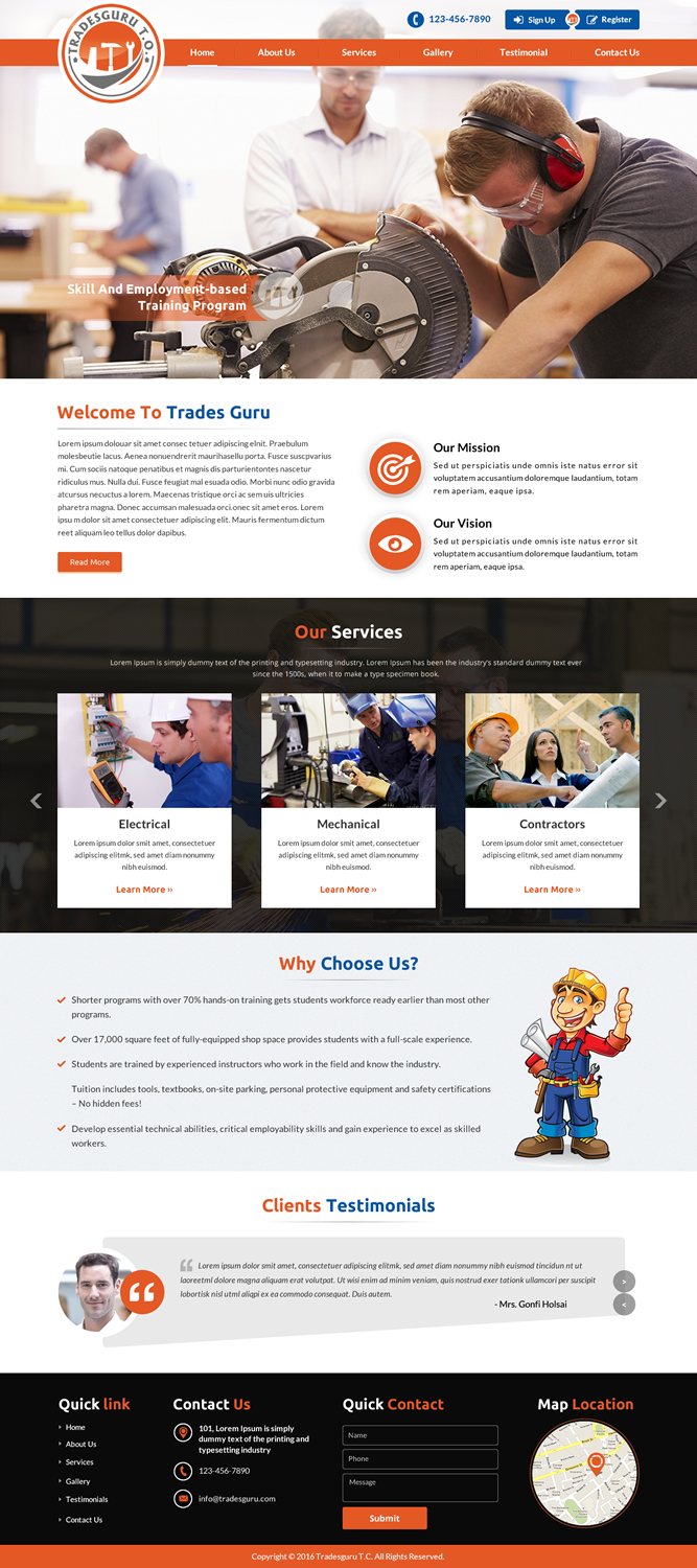 Web Design by Sbss for this project | Design #10707155
