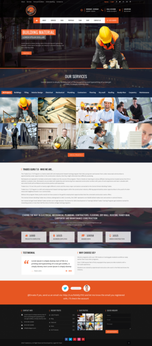 Trades Guru T.O. (Toronto) - Training Our Millenials | Diseño Web por bdesigner9