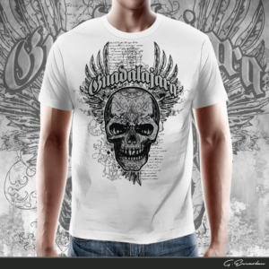 Souvenir Company needs a Mexican Skull TShirt | Diseño de Camiseta por gekgrfx