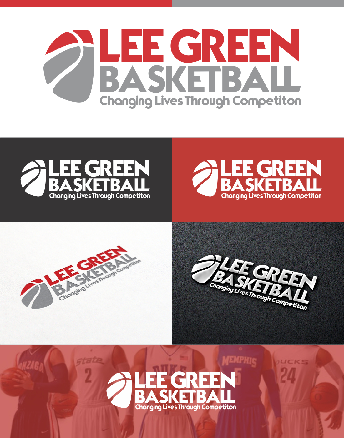 Logo Design by DG for Lee Green Basketball | Design #10740649
