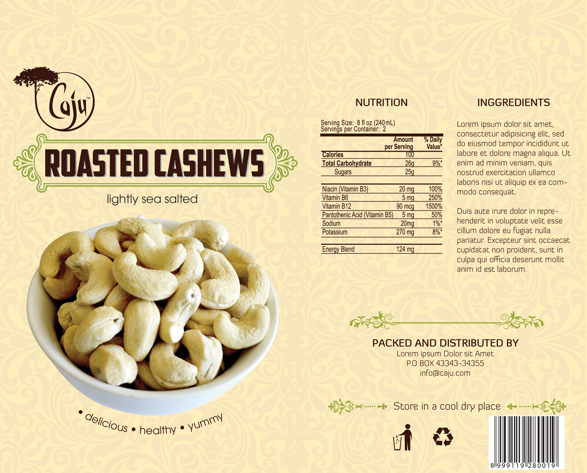 Packaging Design by Visualland for Caju Company | Design #2253093