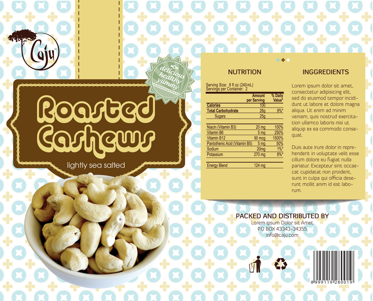 Packaging Design by Visualland for Caju Company | Design #2275778