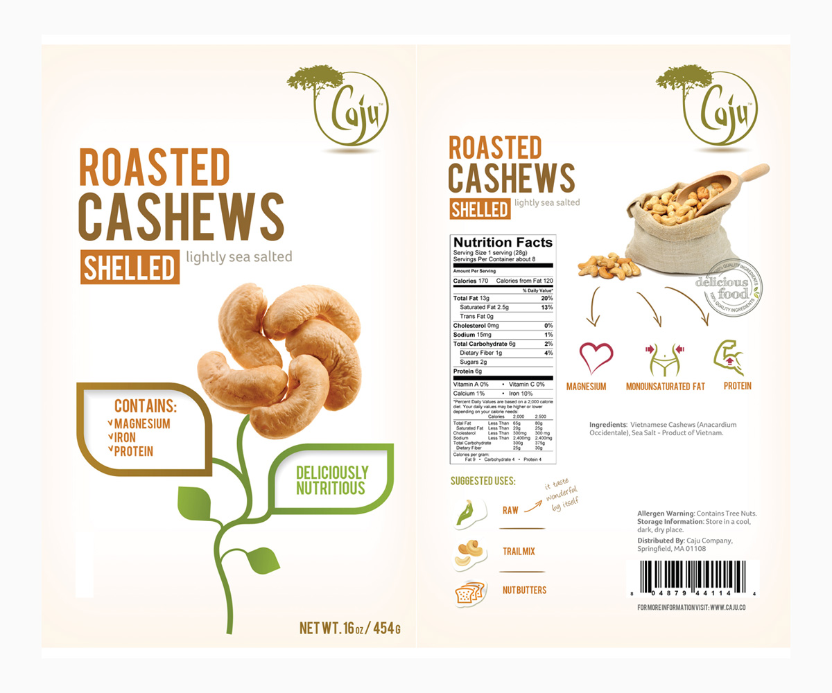 Diseño de Empaque por GRAFANNA para Caju Company | Diseño #2309022