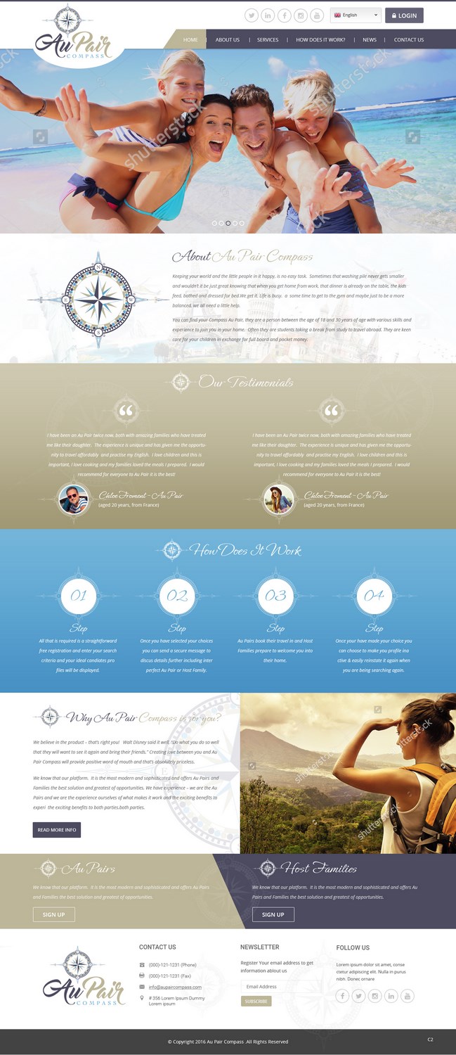 Wordpress Design by pb for this project | Design #10721811
