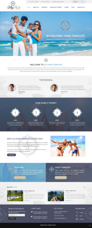 Wordpress Design by pb for this project | Design: #10721813