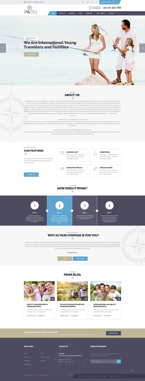 Wordpress Design by pb for this project | Design #10734757
