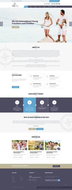 Wordpress Design by pb for this project | Design: #10734757