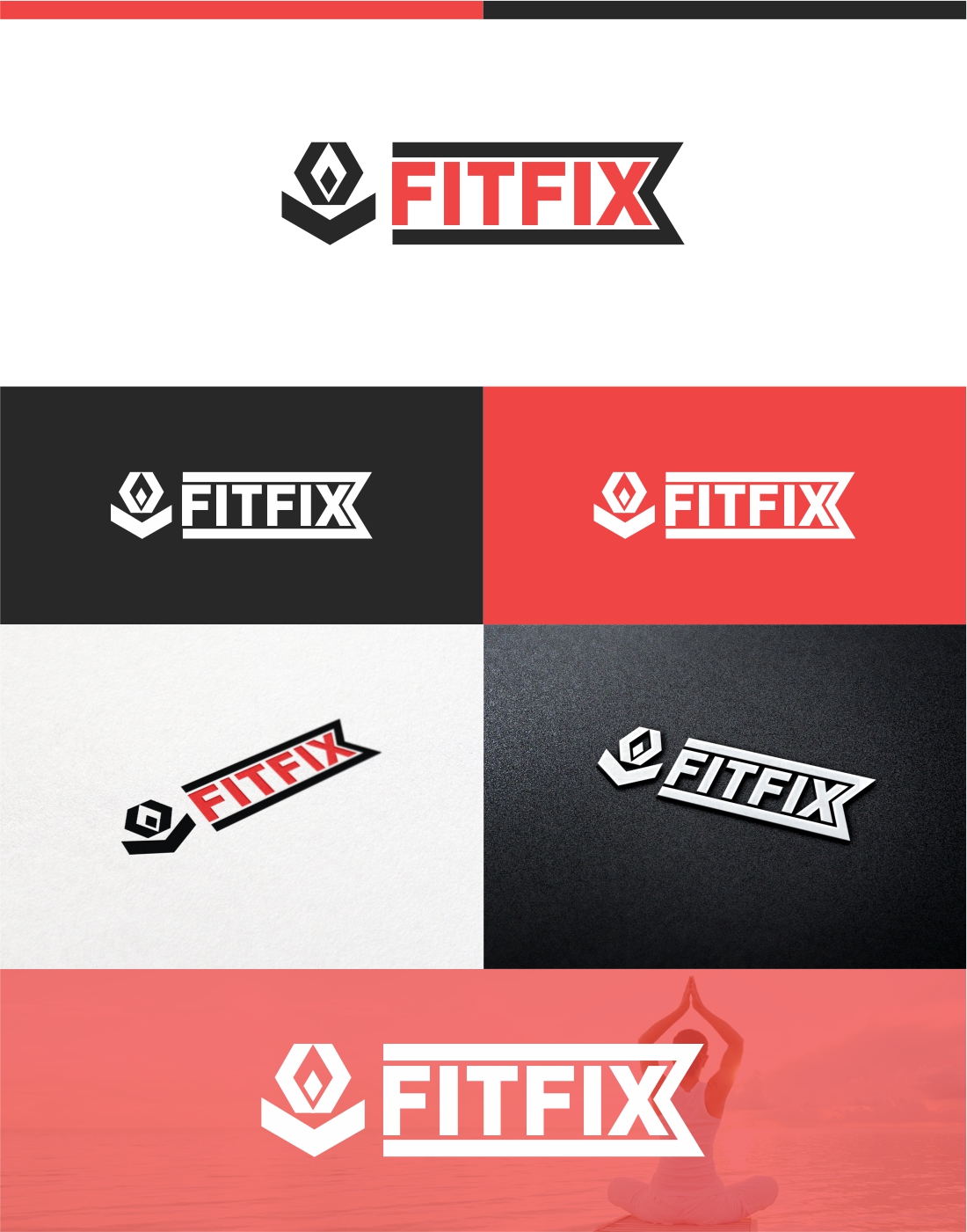 Logo Design by DG for FitFix | Design #10740424