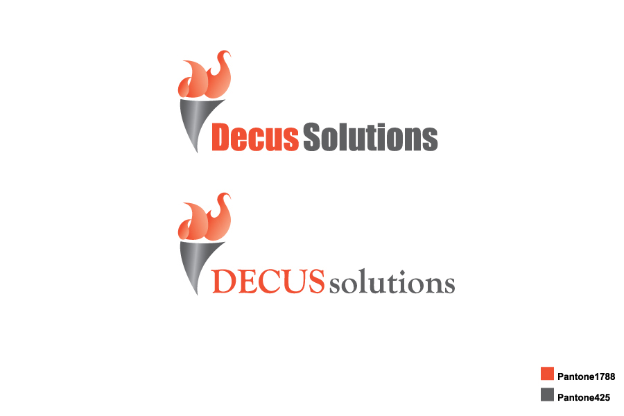 Logo Design by Nuts Creative for Decus Solutions  | Design #20955