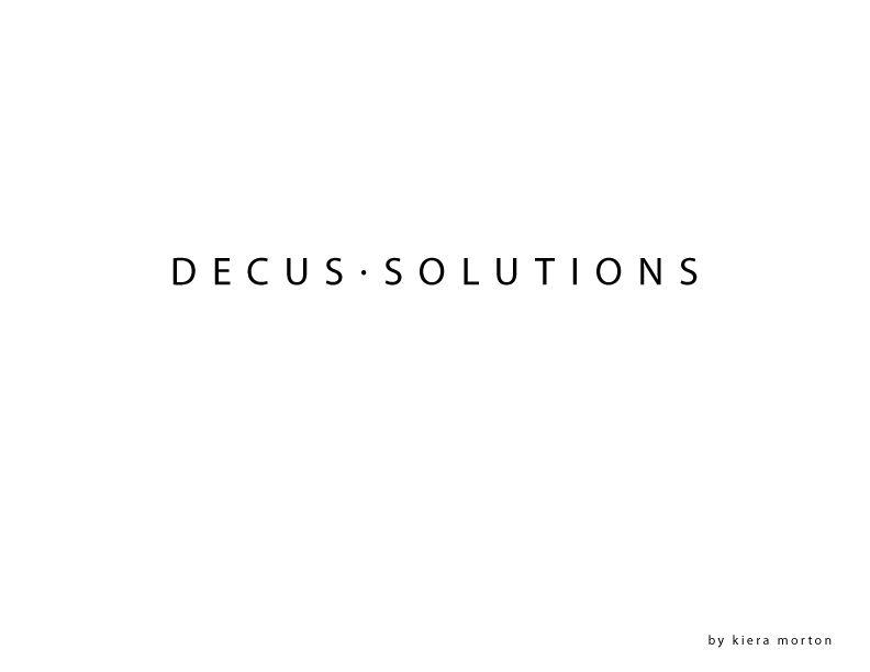 Design de Logo par Kiera Morton pour Decus Solutions  | Design #20766