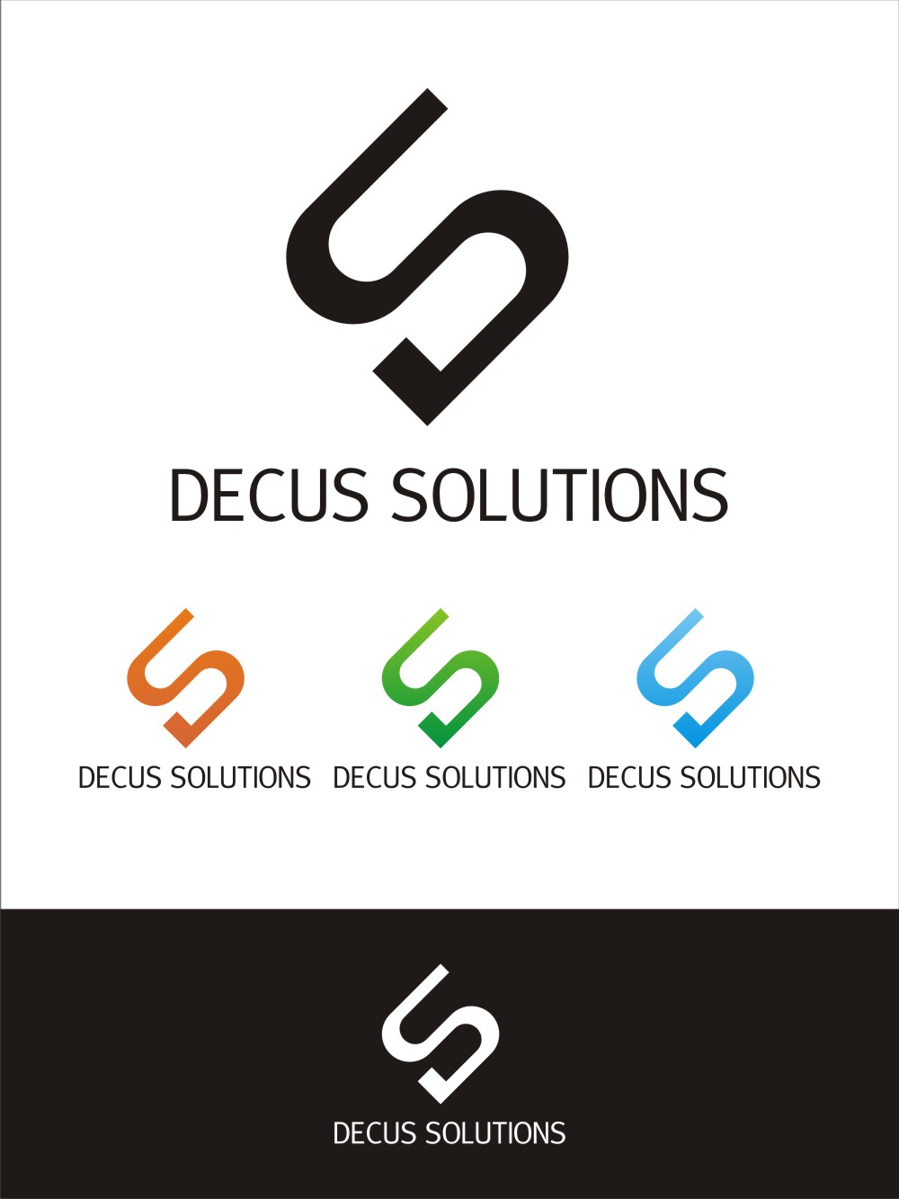 Diseño de Logo por In2Graphics para Decus Solutions  | Diseño #20970