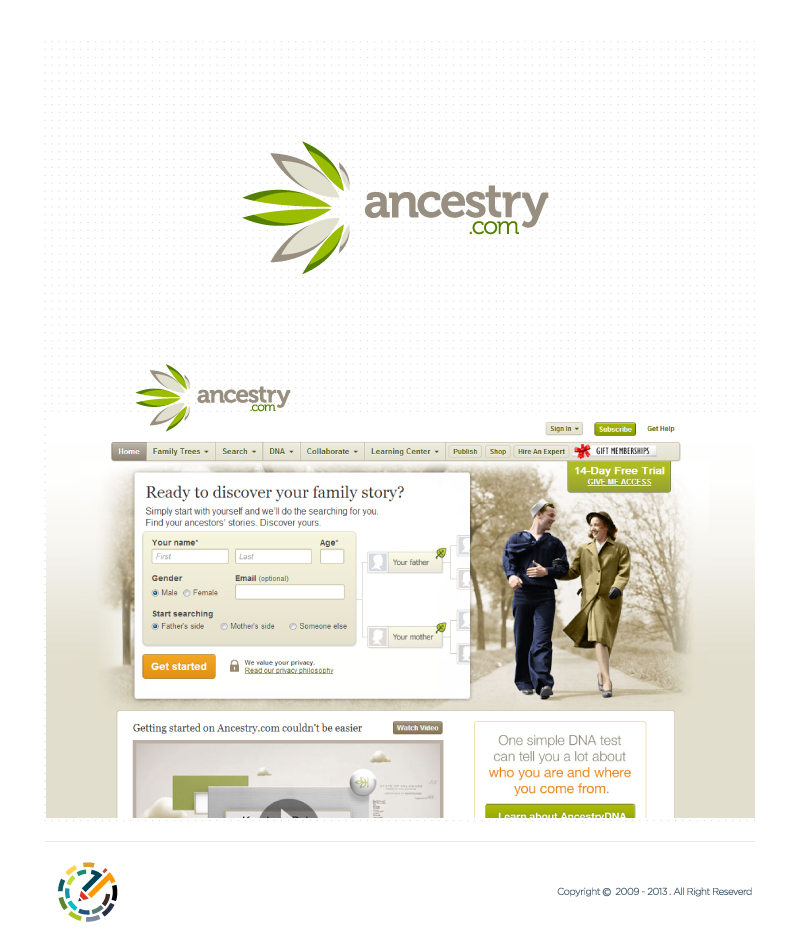 Diseño de Logo por CreatiM para My Ancestry Steps | Diseño #2237502