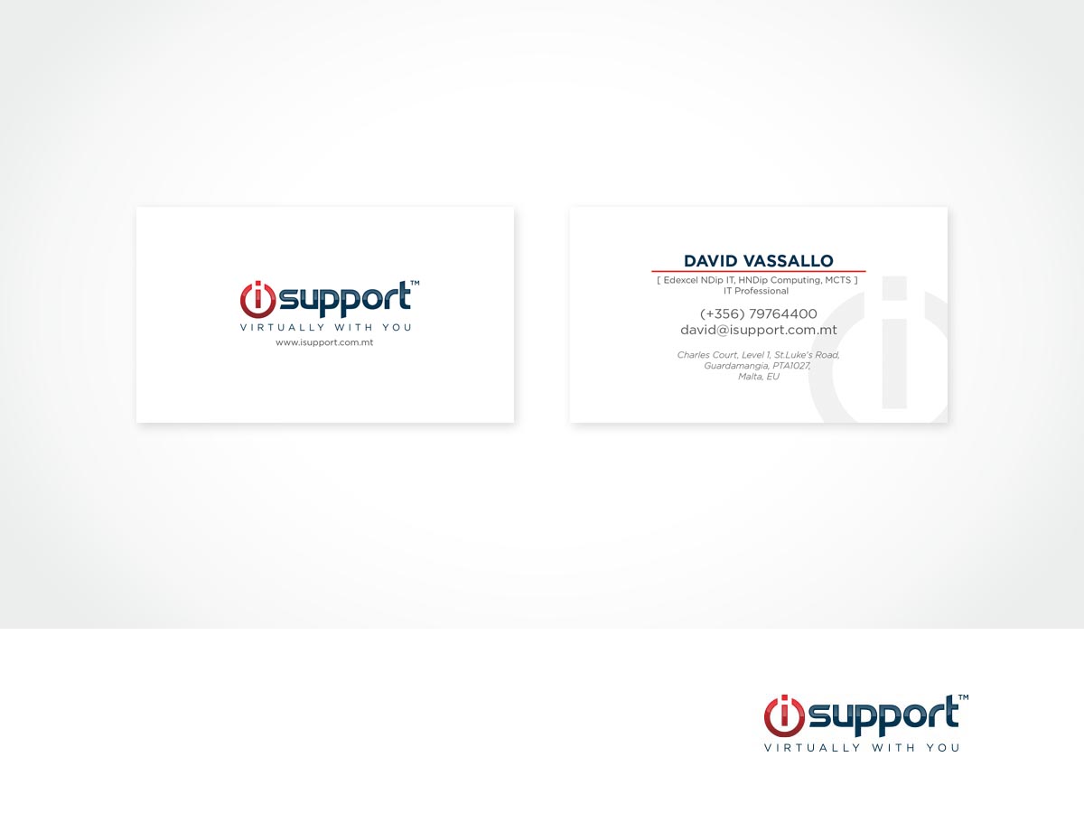 Logo Design by ArtTank for iSupport Ltd | Design #10807942