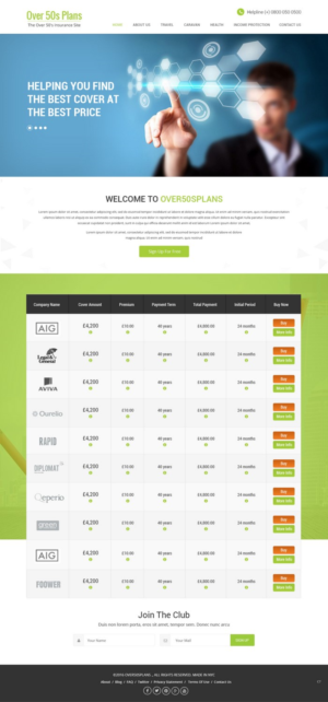 Landing Page Design by pb for this project | Design: #10712042
