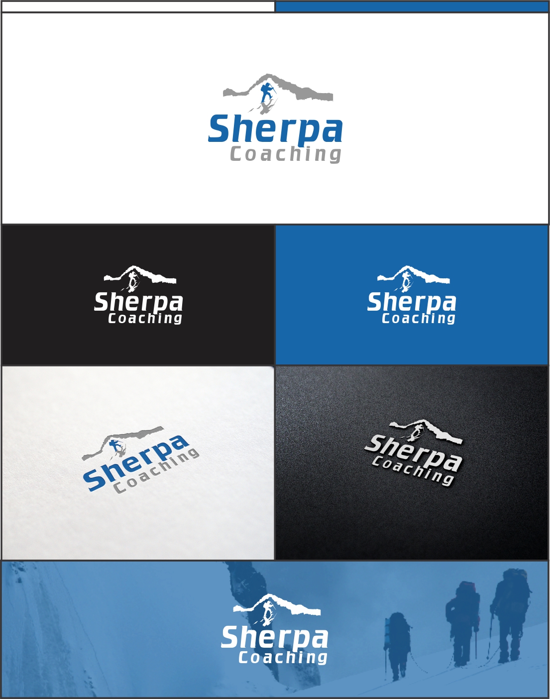 Logo Design by DG for Sherpa Coaching | Design #10714052