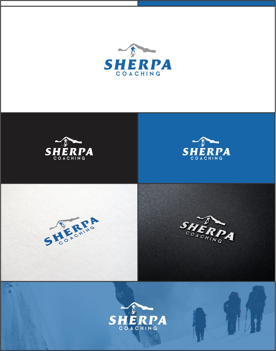Logo-Design von DG für Sherpa Coaching | Design #10714053