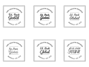 Logo Design by wonderland for Ed. Pack Global | Design: #10771885