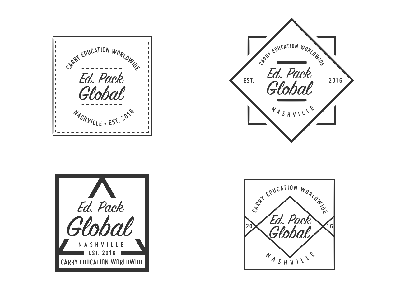 Logo Design by wonderland for Ed. Pack Global | Design #10781442