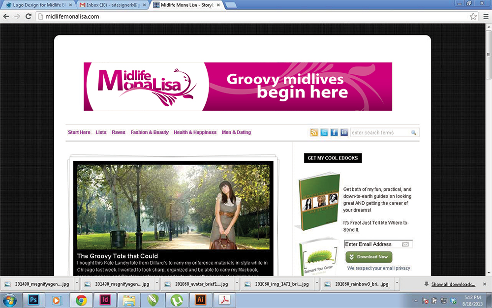 Logo Design by Mr Designer for Midlfe Mona Lisa | Design #2236835