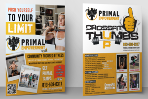 Design de Flyer par Selda pour PRIMAL EMPOWERMENT HQ | Design : #10772529