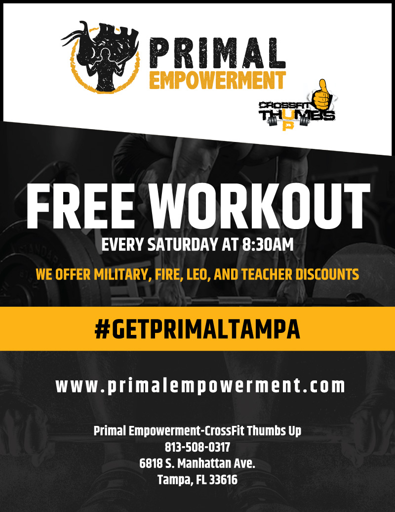 Flyer Design by leopardgraphics for PRIMAL EMPOWERMENT HQ | Design #10749484