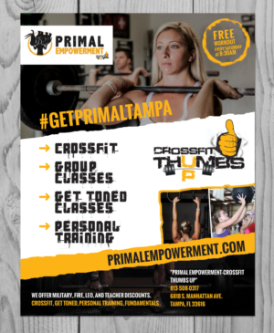 New CrossFit and Fitness Facility Open | Flyer Design by Victor_pro