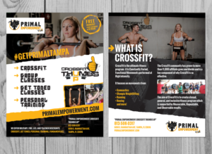 Design de Flyer par Victor_pro pour PRIMAL EMPOWERMENT HQ | Design : #10771451