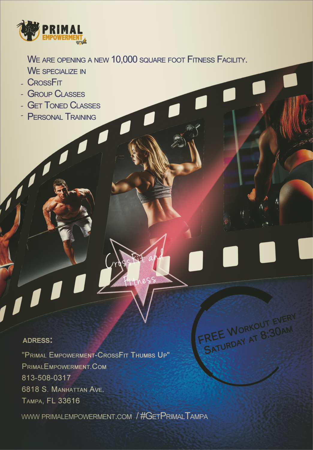 Flyer-Design von nabla für PRIMAL EMPOWERMENT HQ | Design #10770687