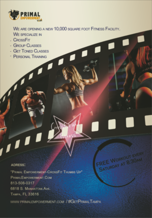 Design de Flyer par nabla pour PRIMAL EMPOWERMENT HQ | Design #10770687