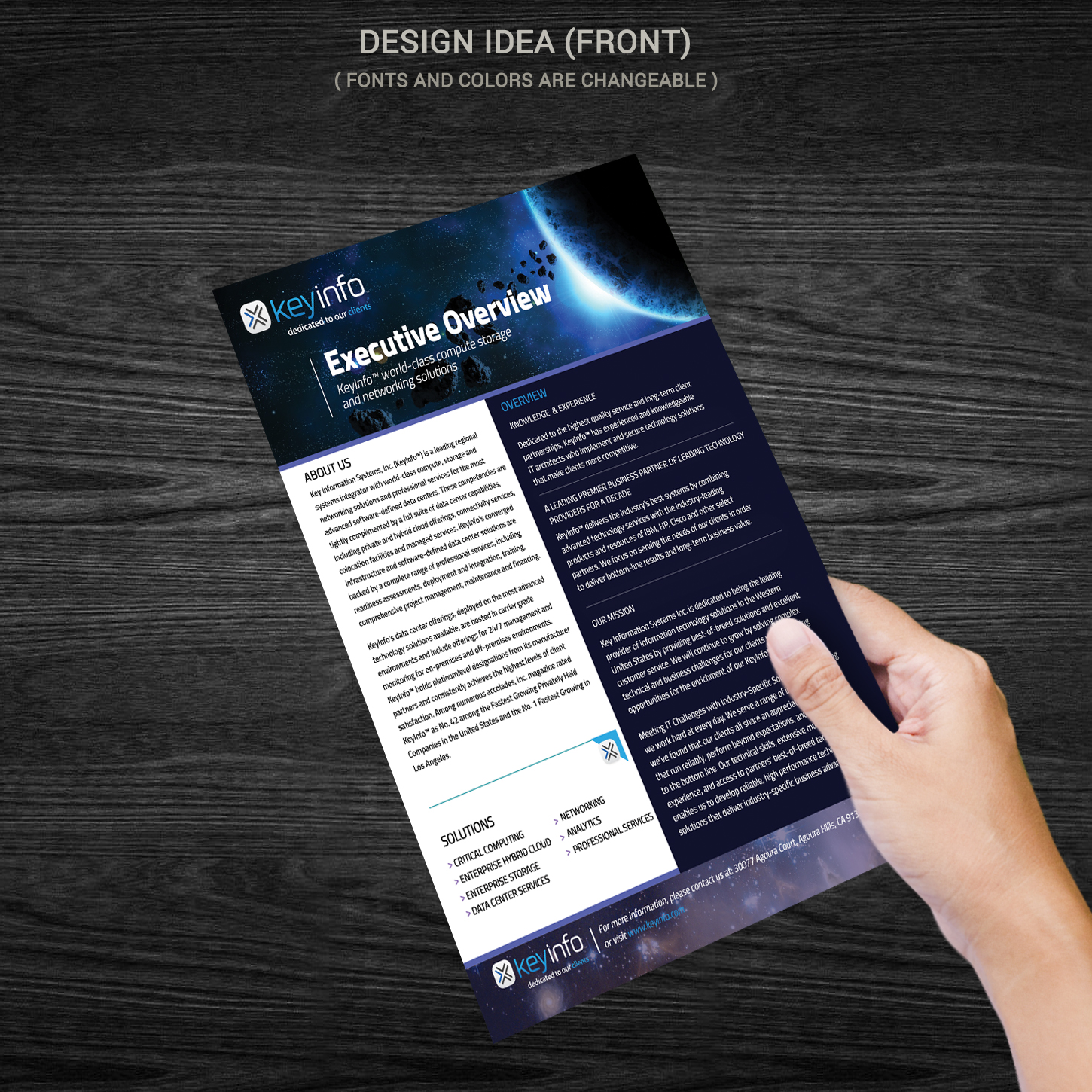 Flyer Design by Venkat for this project | Design #11310624