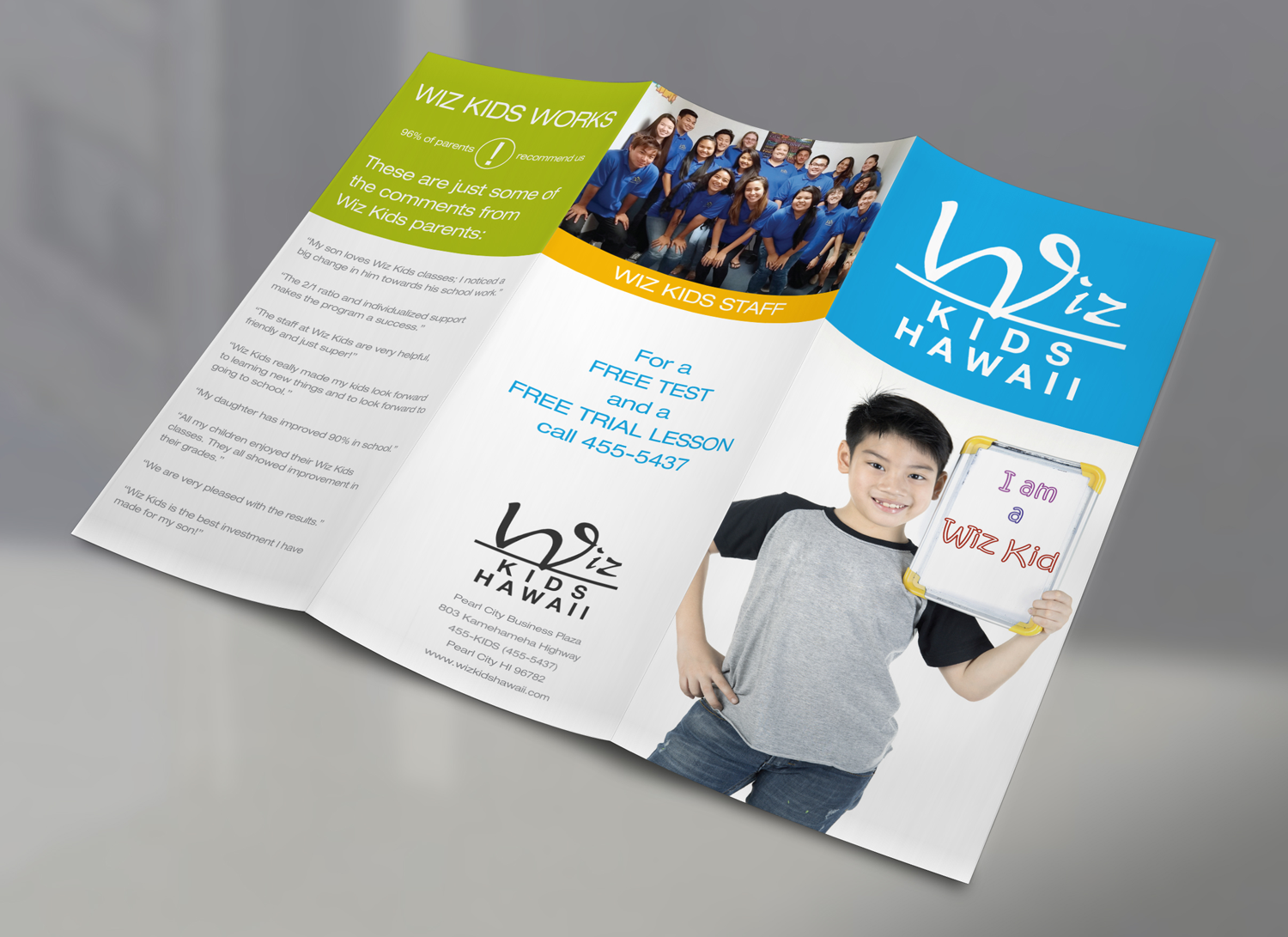 Design de Brochure par Creative1one pour Wiz Kids | Design #10725951