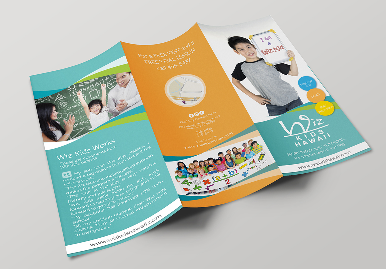 Brochure Design by alex989 for Wiz Kids | Design #10717936