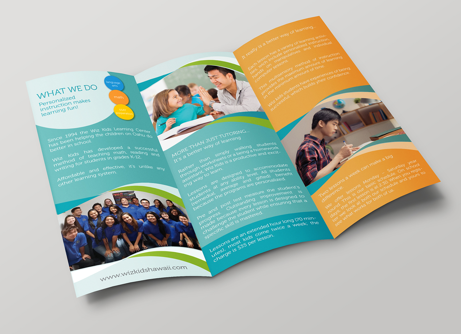 Brochure Design by alex989 for Wiz Kids | Design #10717937