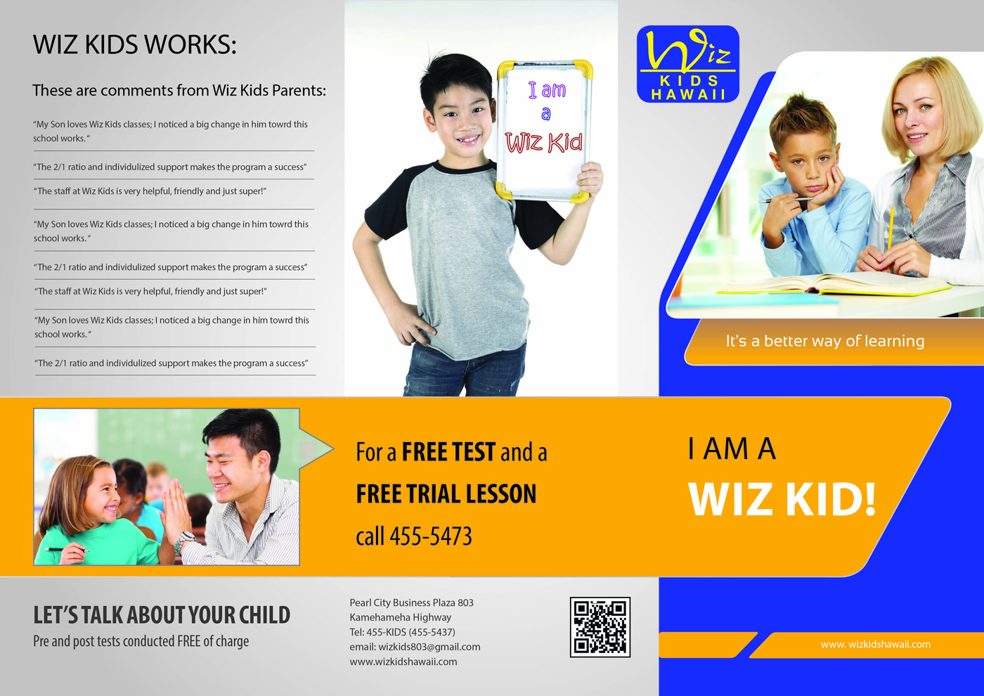Diseño de Brochure por iTech Graphics para Wiz Kids | Diseño #10706291