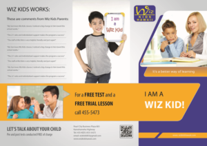 Brochure Design by iTech Graphics for Wiz Kids | Design: #10706291