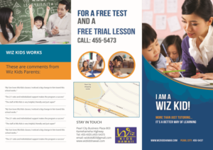 Design de Brochure par iTech Graphics pour Wiz Kids | Design : #10706814