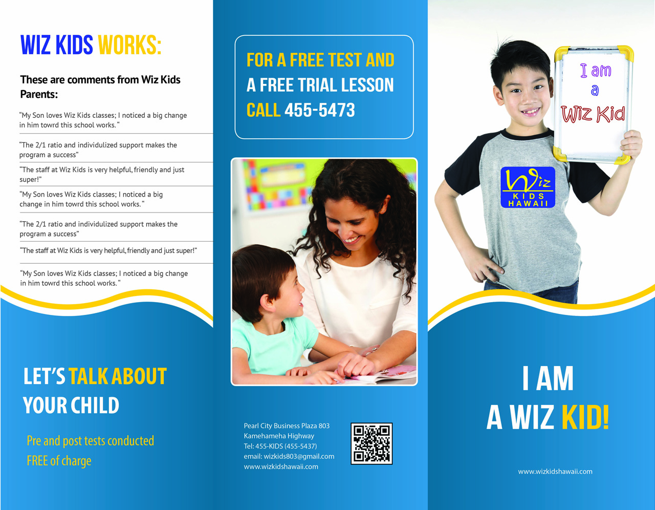 Brochure Design by iTech Graphics for Wiz Kids | Design #10730678