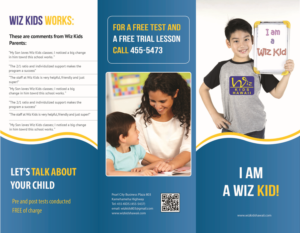 Brochure Design by iTech Graphics for Wiz Kids | Design: #10730678