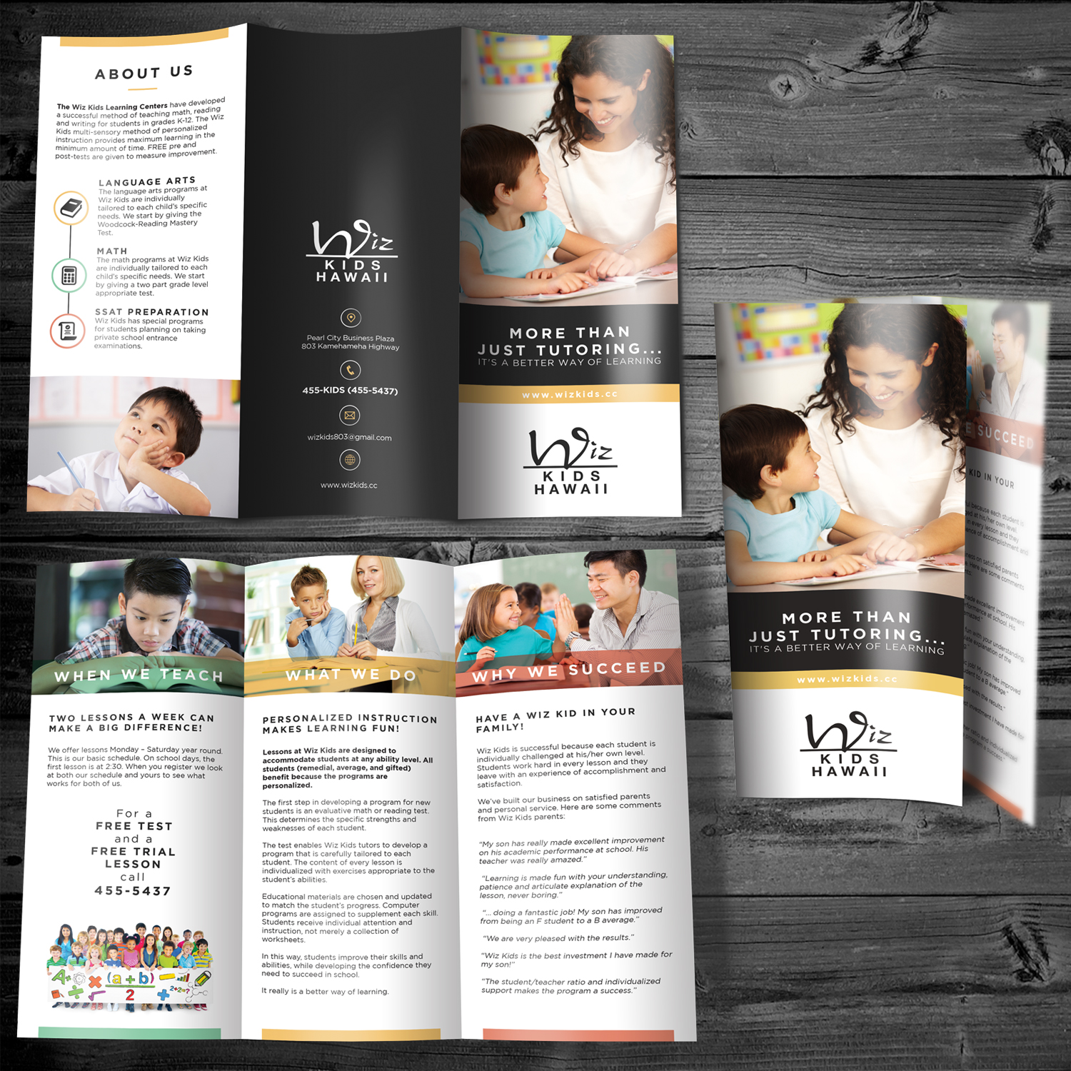 Brochure Design by td_tonidesign for Wiz Kids | Design: #10706918