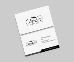 Business Card Design by INDIAN_Ashok for Clarke's Bread | Design: #10721427
